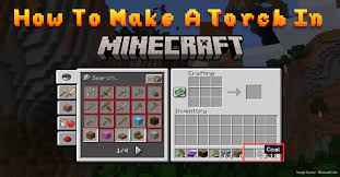 How to Make Torches in Minecraft